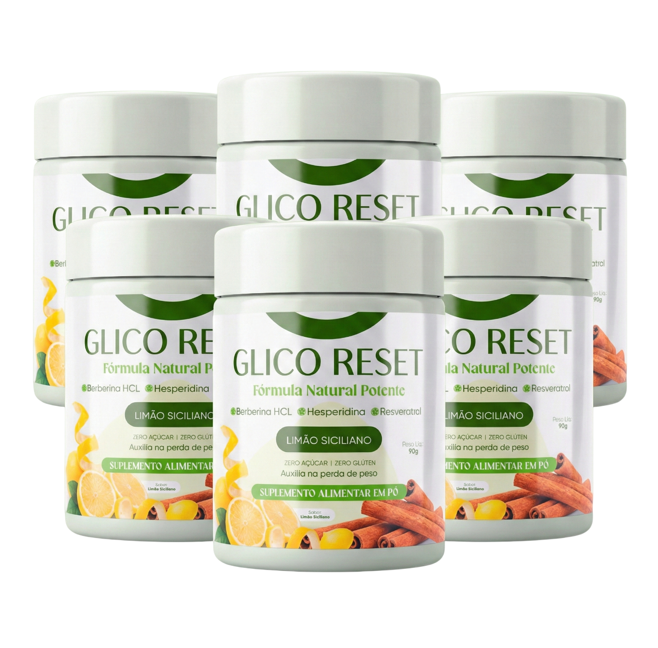 6 Potes mais 3 ebooks grátis